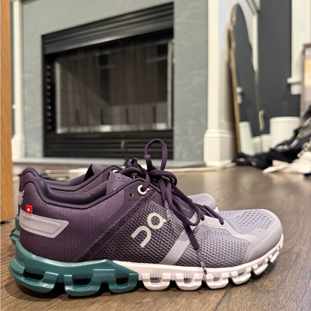ON Women's Athletic Shoes - Purple and Teal
